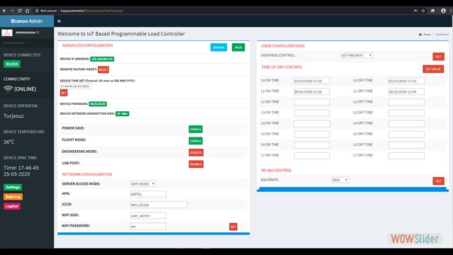 IOT CONNECTED 24x7 WITH POWER SAVE MODES...CONNECT WITH YOUR HOME WIFI / MOBILE HOTSPOT ....